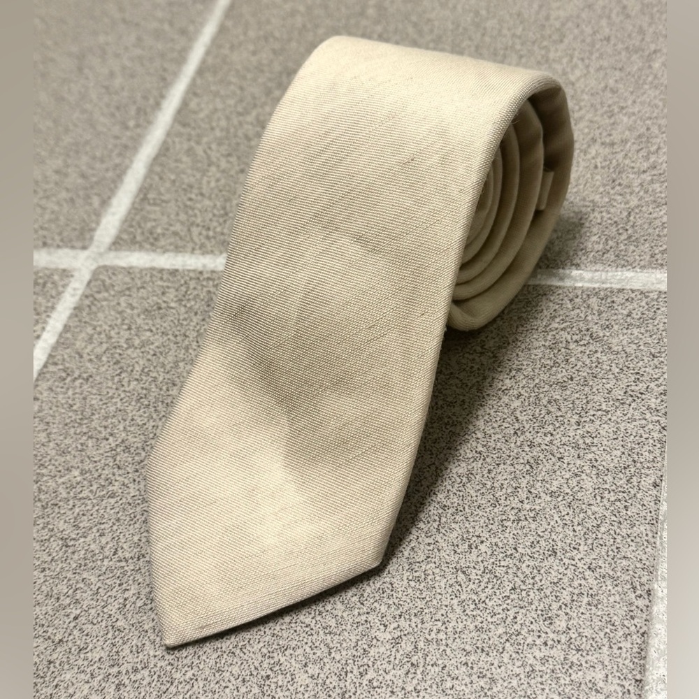 SUITSUPPLY Linen and Silk Tie Made in Italy